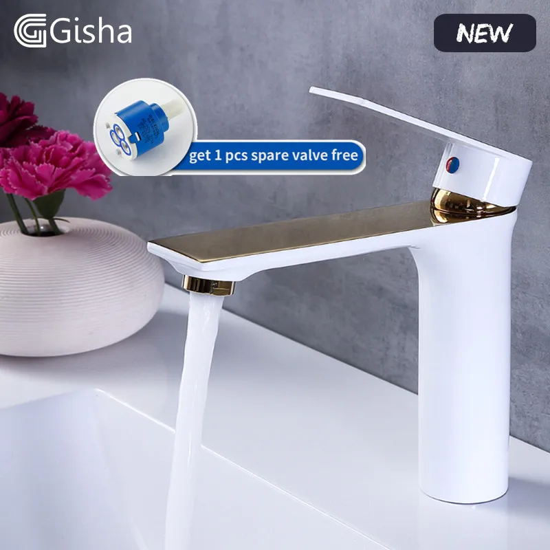Смеситель для раковины Gisha смеситель ванной комнаты холодной и горячей воды