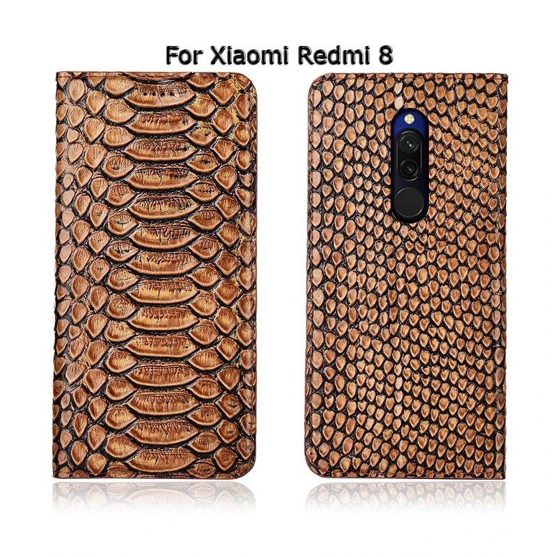 Чехол из натуральной коровьей кожи для Xiaomi Redmi Note 6, 7, 7A, 8, T, 8, K20, K30 Pro, чехол с откидной крышкой и подставкой, чехол для телефона Redmi 6, 7, 7A, 8, 8A