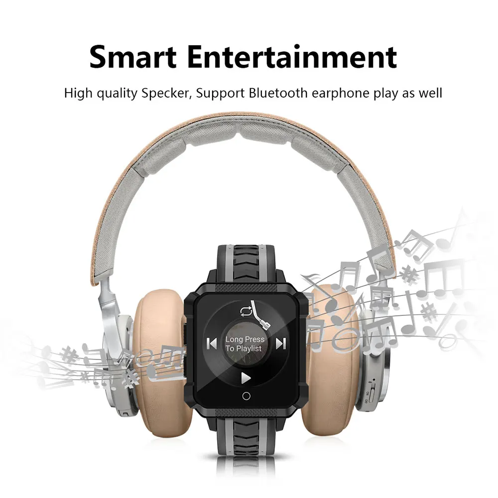 smartwatch H7 Android 6.0 MTK 6737 1GB+8GB 600 mAh heart rate gps WiFi bBluetooth smart watch Free headphones pk Q1 pro M9 H5 M1