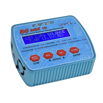 

HTRC Lipo Battery Balance Charger Model With Waterproof Button Mini Portable Battery Charger 102x84×30mm