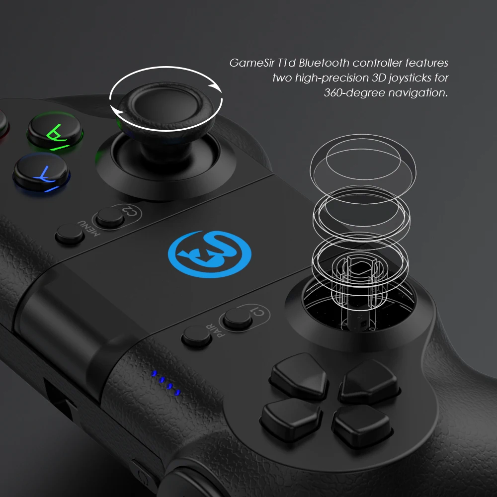 GameSir T1d Bluetooth Controller for Drone iPhone and Android Phone