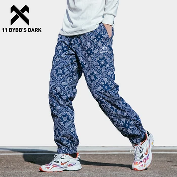 

11 BYBB'S DARK Full Pattern Print 3d Print Joggers Men 2019 Spring Summer Casual Pants Hip Hop Trousers Harajuku Streetwear