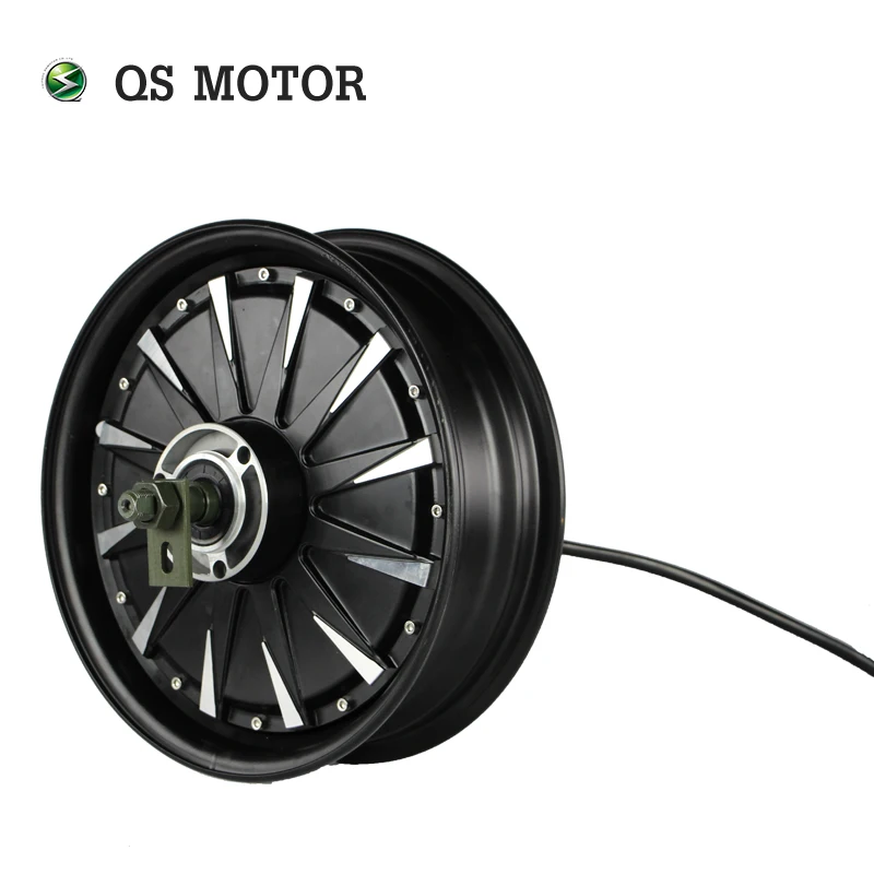 QS 12 дюймов 260 3000 вт V1 70kmh быстрая скорость электрический в колесе мопед ступичный