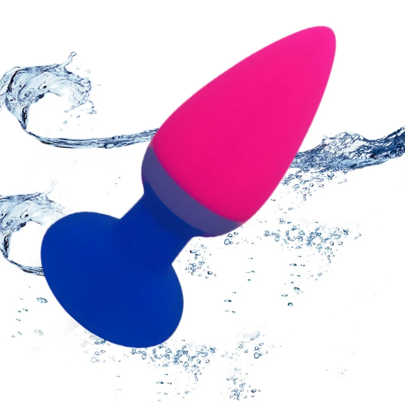 Силиконовая Анальная пробка вибратор мужской массажер простаты G Spot для взрослых