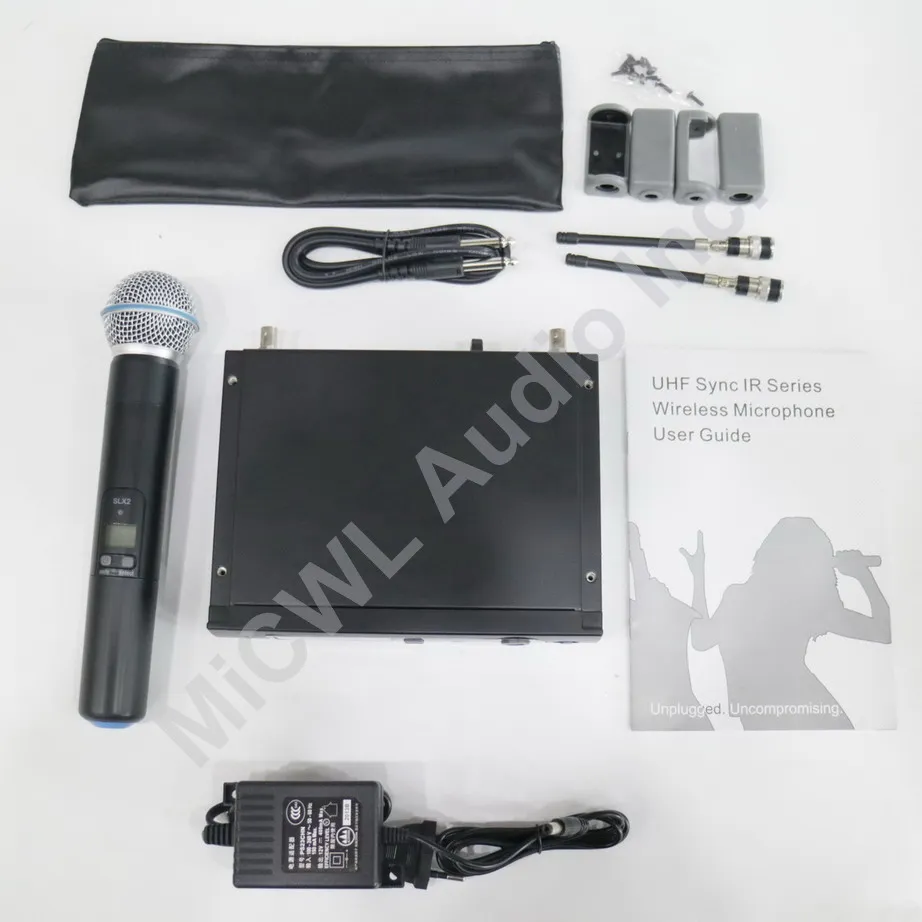 100% MiCWL Brand SLX SLX24 BETA58/SM 58 UHF