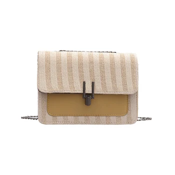 

Bags For Women 2019 PU Leather Shoulder Handbags Women Small Fresh chain fashion western style Messenger bag