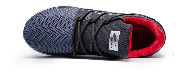 Onemix/мужские кроссовки; кожаная обувь; светоотражающие мужские спортивные кроссовки; легкие кроссовки для бега и трекинга