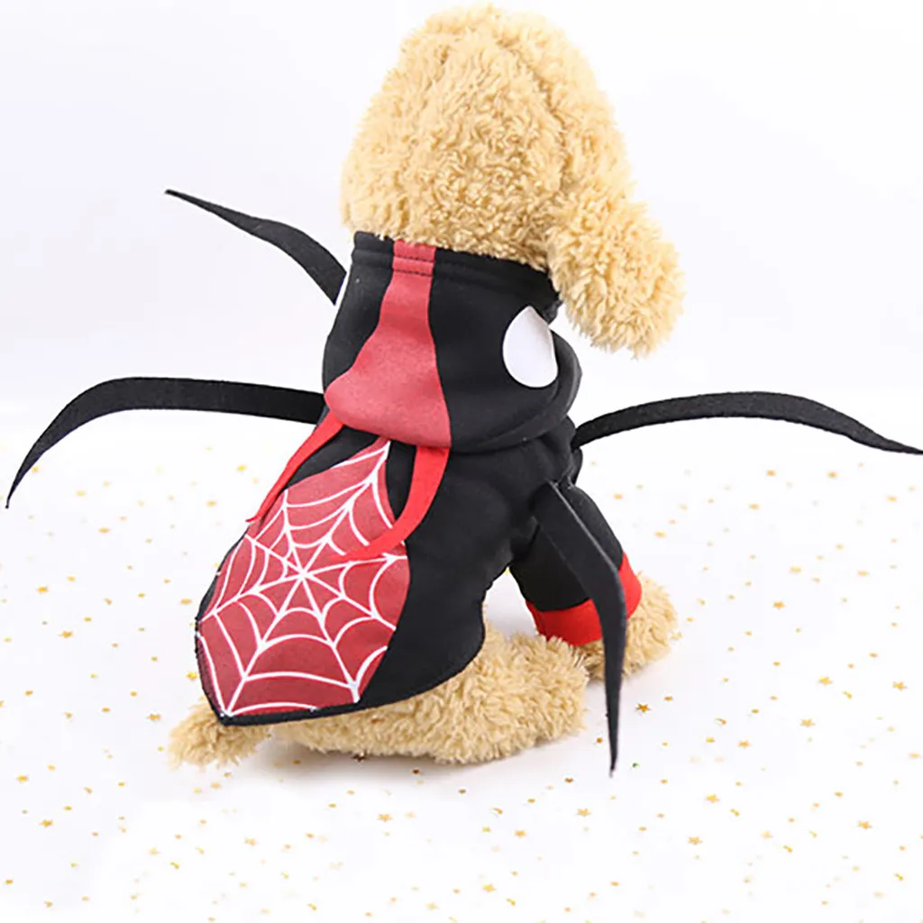 

Halloween New Spider Beetle Transformed Dog Clothes Pet Coat Pets Clothes Costume Apparel Pets Dogs Clothing Chihuahua New #R5