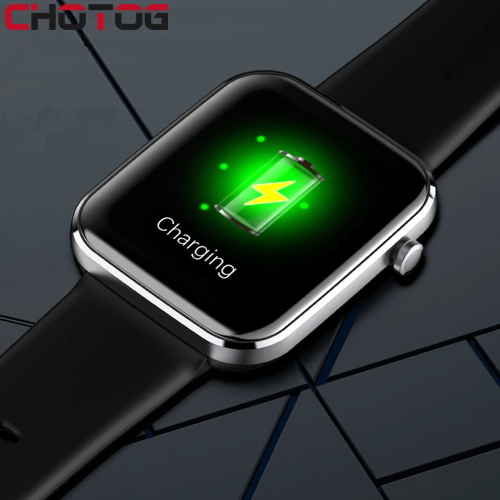 Photo Product CHOTOG Smart Watch Men 2021 Customize Wallpaper Blood Pressure Fitness Tracker Clock Waterproof Smartwatch Women For Android IOS