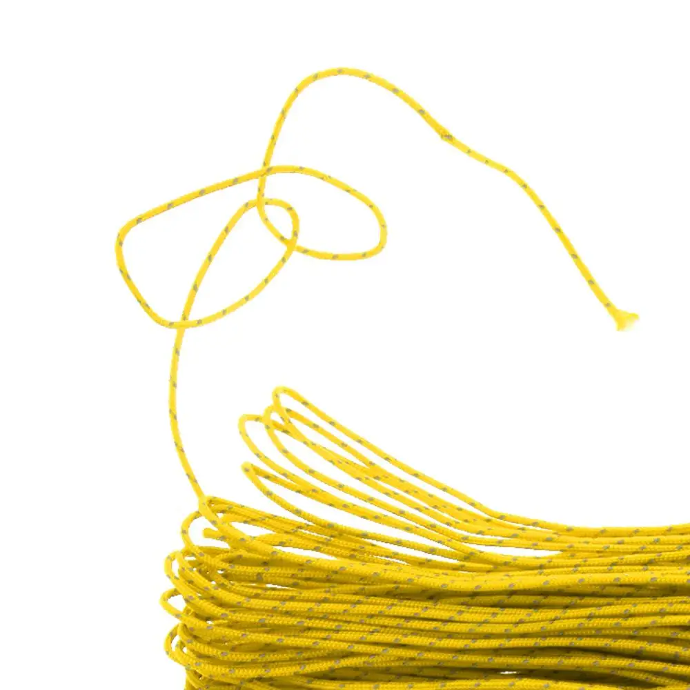 20M 1.8mm Reflective Guyline Tent Tarp Rope Guy Line Runner Fastener Rope Camping Tents Awning Canopy Accessories outdoor tent ropes camping tent accessories camping tent fasteners camping cord buckles camping rope buckle