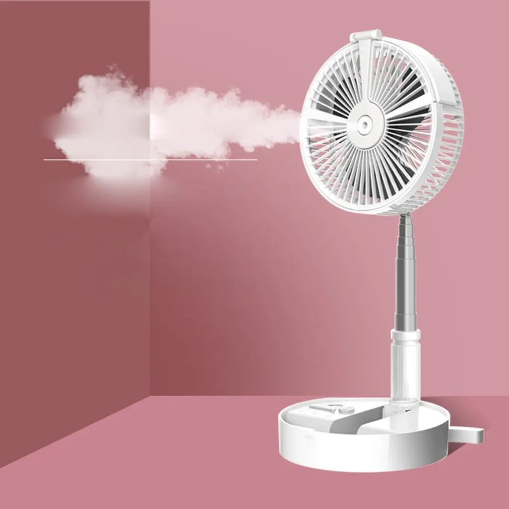 Handheld Misting Fan Mini USB Rechargeable Battery Operated Misting Fan