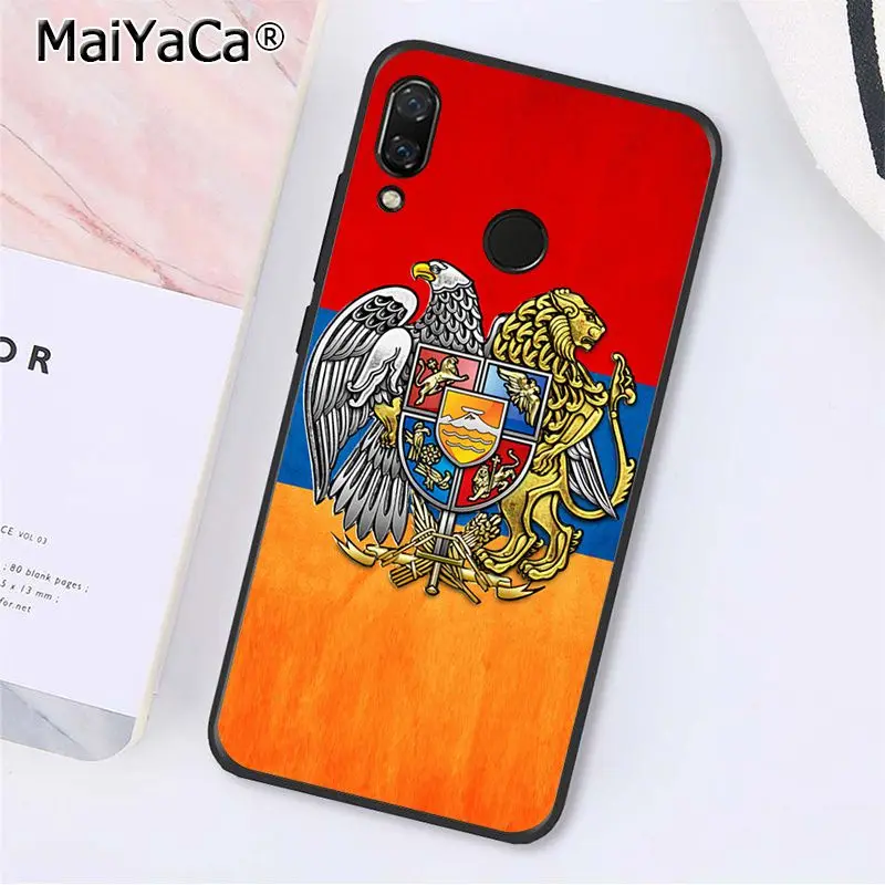 MaiYaCa Armenia Albania флаг России эмблема чехол для телефона для Xiaomi Redmi4X 6A S2 Go Redmi 5 5Plus Note4 Note5 7 Note6Pro