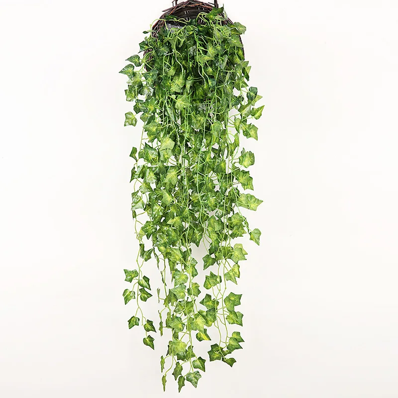 Party-Decoration Vine Seaweed-Grape Hanging Fake-Flowers Wall Radish Ivy-Leaves Artificial