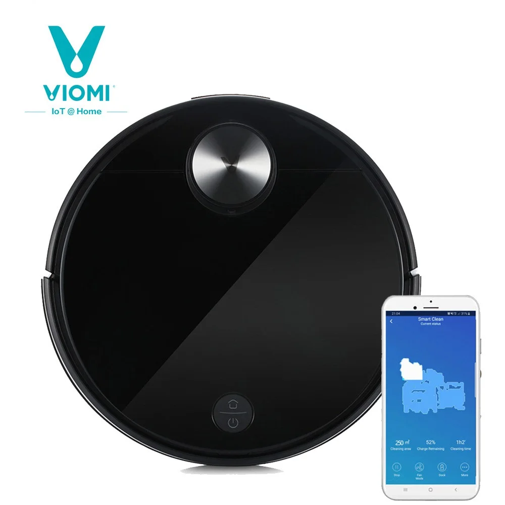 Робот-пылесос 2020 VIOMI V3 глобальная версия 3 режима с одноразовой дезинфекцией