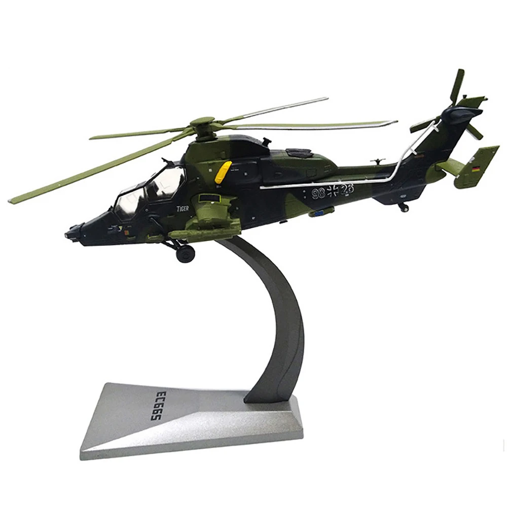 1/72 масштаб сплава Eurocopter Тигр вертолет EC-665 военный самолет истребитель EC665 подарочный набор из коллекции украшение дома