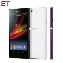 Оригинальная американская версия sony Xperia Z C6602 LTE 4G мобильный телефон 5,0 дюймов 1080x1920p 2 Гб ОЗУ 16 Гб ПЗУ четырехъядерный NFC Android-смартфон