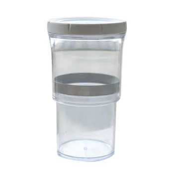 

Vacuum Food Storage Compression Cup Container with Lids Airtight Adjustable Sealed Plastic Cup Storage Supplies