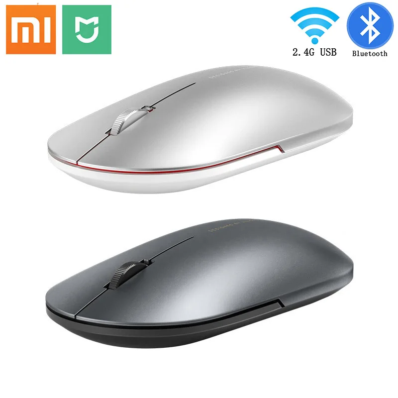 Xiaomi Wireless Mouse 2/Fashion Mouse Bluetooth Connessione Usb 1000Dpi 2.4Ghz Ottico Muto Laptop Notebook Office Gaming Mouse