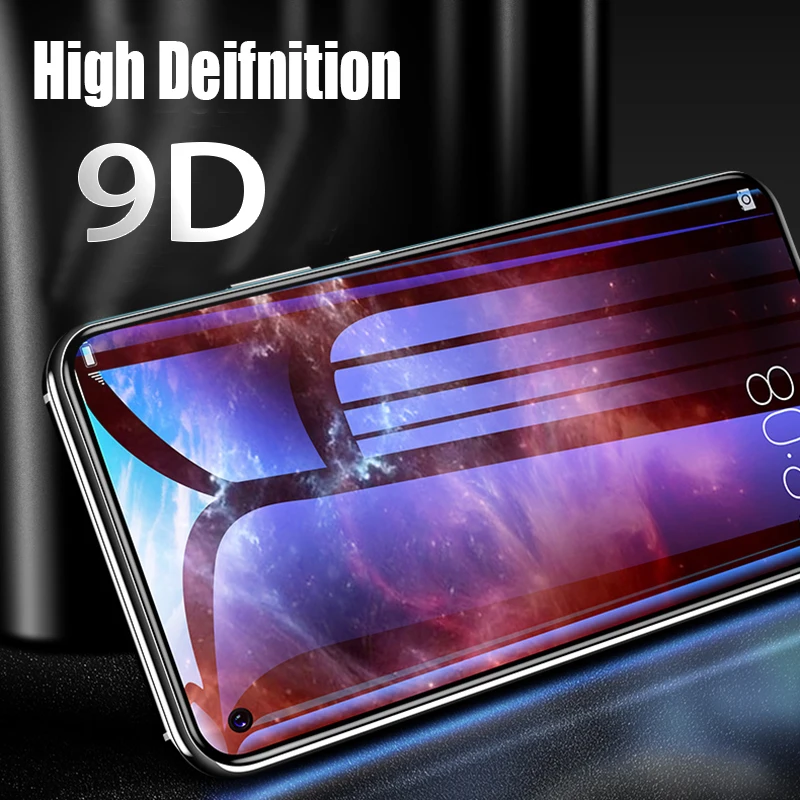 Защитное стекло закаленное 9D для Huawei P30 Lite P20 Pro Honor 10 20 10i 8A 8S|Защитные стёкла и