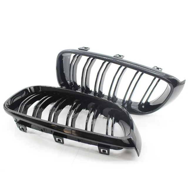 Kohle faser Farbe Front stoßstange Nieren grill Gitter für BMW 3er GT F34  2014-2017 320i 328i 335i xdrive Doppel linie m Stil - AliExpress