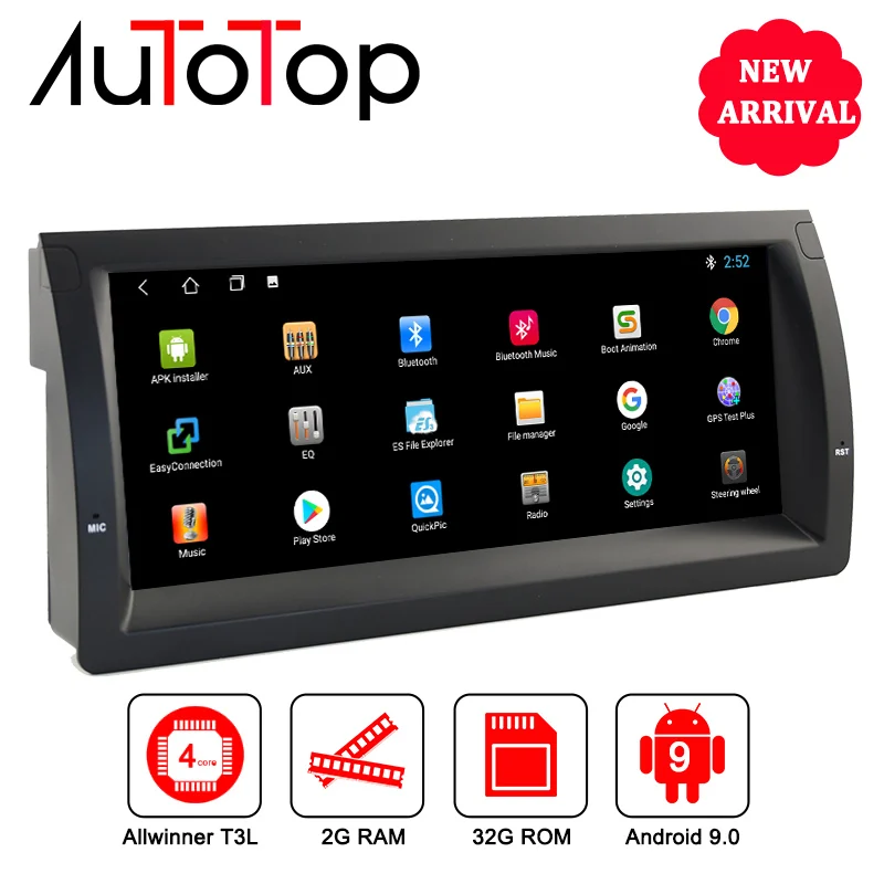AUTOTOP 10 25 &quotAndroid 0 Автомобильный GPS-навигатор для BMW X5 E53 5 серии автомобильный
