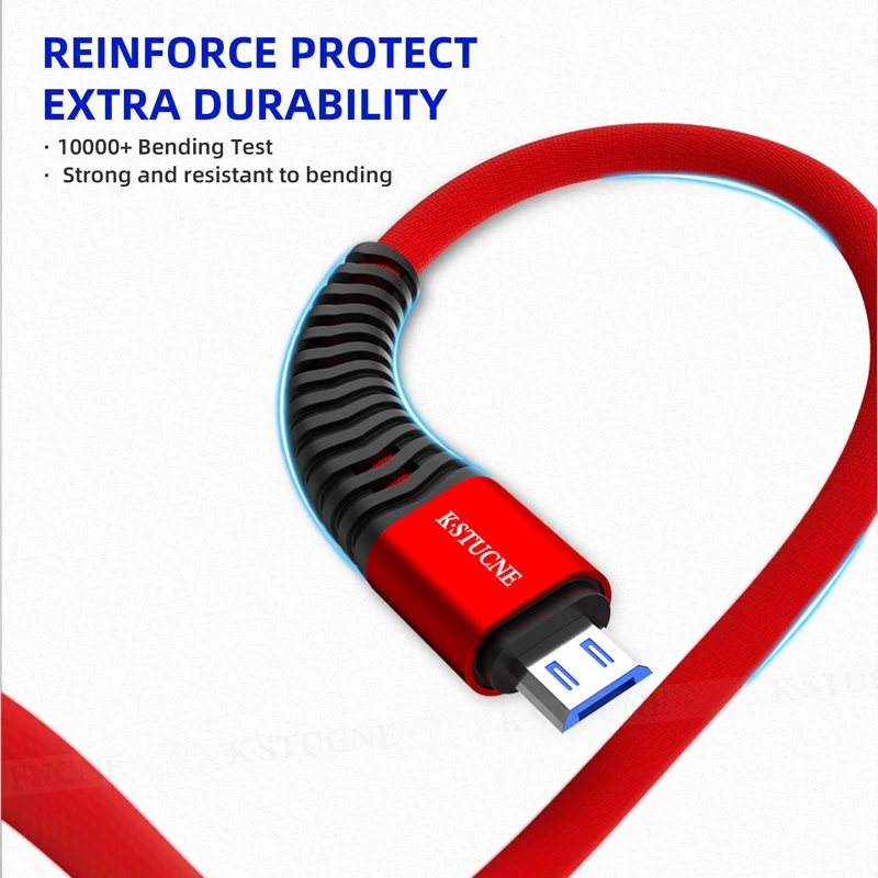 Кабель Micro USB для быстрой зарядки и передачи данных, Кабель Microusb для зарядки samsung S7 S6 Xiaomi Android, кабели для мобильных телефонов