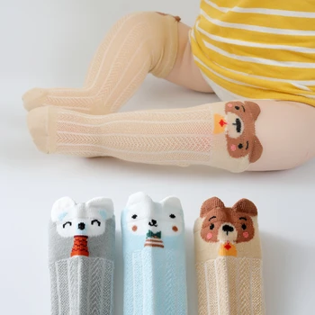

3 Pair Toddler Knee Socks Cotton New Born Baby Long Girls Kids Boy Girl Clothes Newborn Infant Striped Socks For High Sock