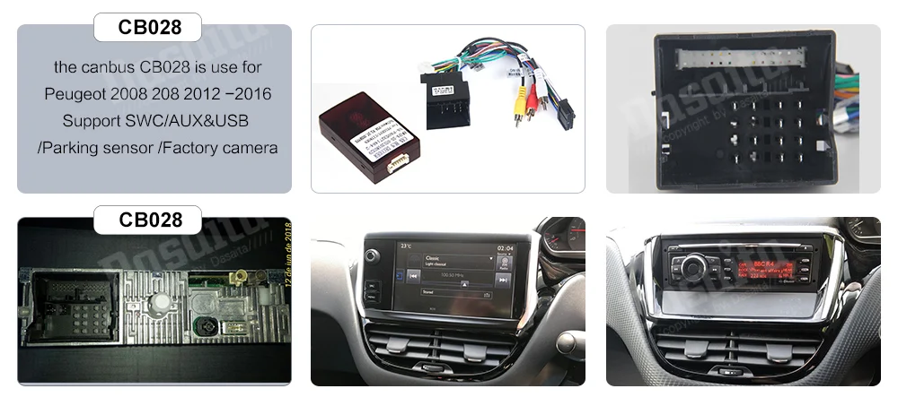 10," ips Car Android 9,0 мультимедийный плеер для peugeot 2008 208 2012 2013 gps навигации DSP MAX6