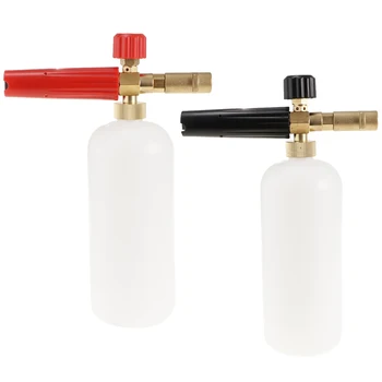 

Foam Nozzle Pressure Washer Bottle with Jet , Wash with 1/4inch Fitting, 1L Bottle Snow Foam Lance, Spray Range of 5 meters