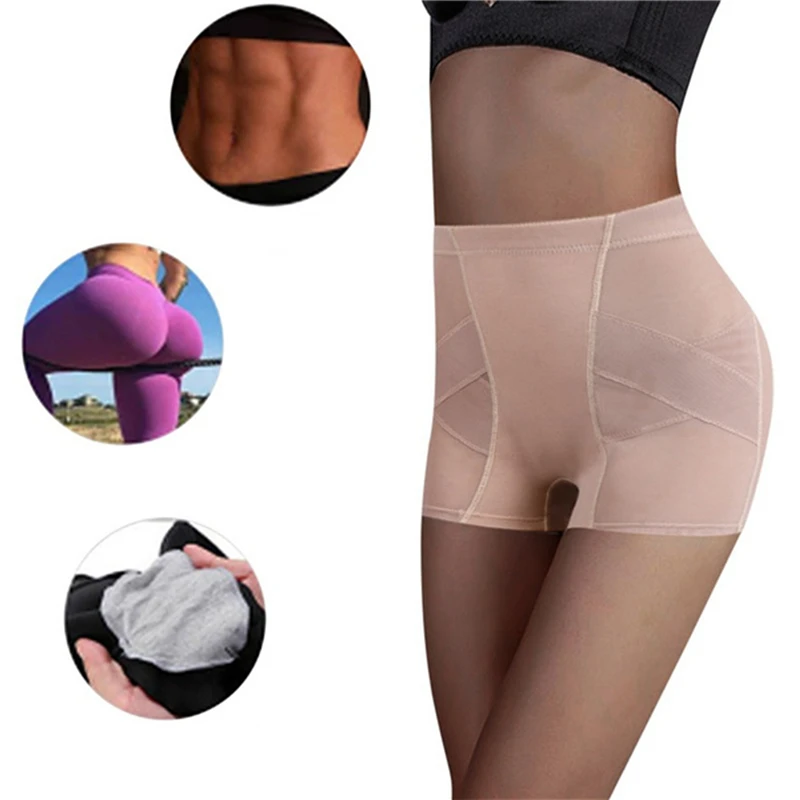 best shapewear for women Sexy Padded Panties Seamless Bottom Panties Buttocks Soft Push Up Lingerie Women Underwear Butt Lift Briefs Hip Enhancer Shaper shapewear shorts