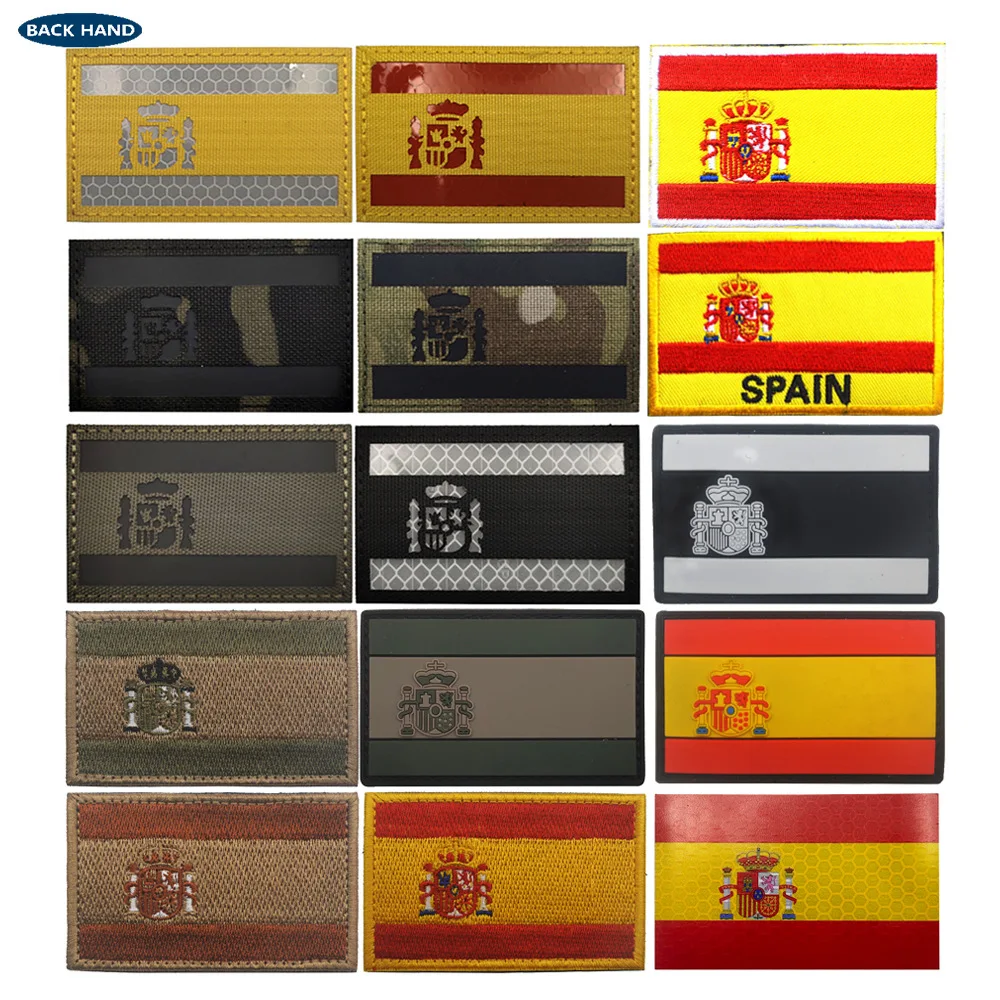 Нашивки с надписью Флаг Испании 1 шт. | Дом и сад