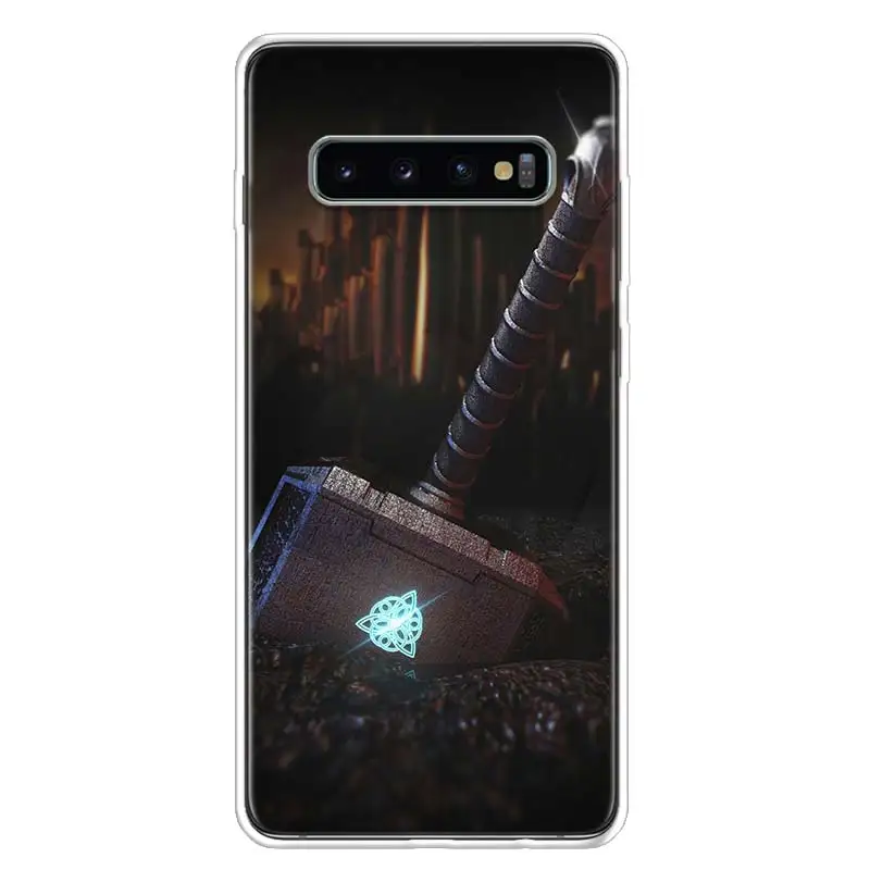 Тор Odinson чехол с героем чехол для телефона для samsung Galaxy S10+ Note 10 9 8 S9 S8 J4 J6 J8 плюс S7 S6 корпус под плетенную сумку