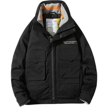 Зимний теплый пуховик для мужчин, зимнее Новое молодежное пуховое пальто