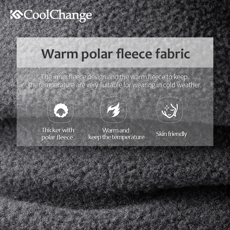 CoolChange велосипедная маска для лица шапка зимняя термальная флисовая лыжного