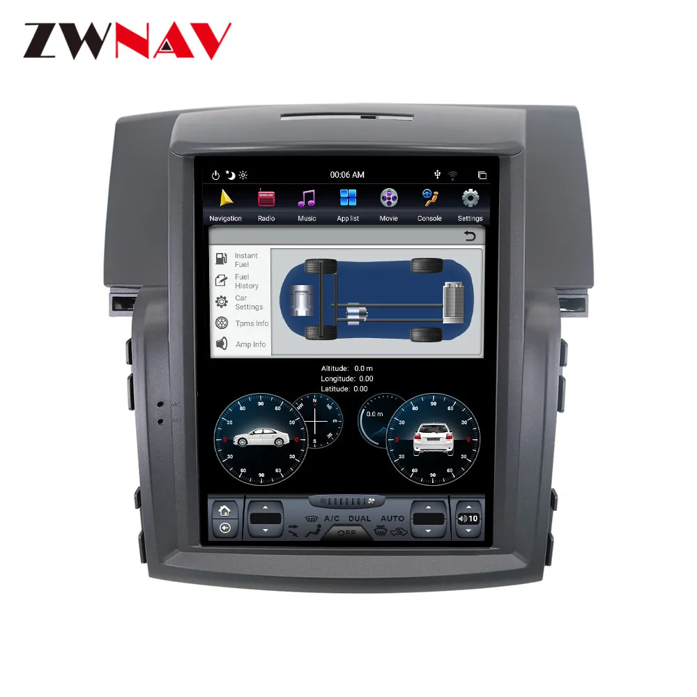 Sale DSP Carplay vertical Tesla screen Android 9.0 Car Multimedia Player For Honda CRV 2006-2011 GPS Radio Auto stereo map head unit 4