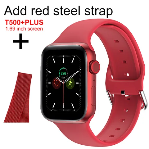 2021 Smart Watch Original IWO Series 6 Watch 44MM BT Call DIY Faces Split Screen Sport Smartwatch Men Women PK HW22 W26