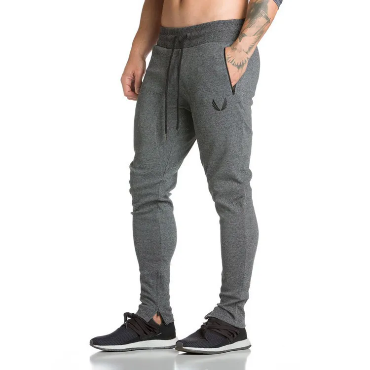 

Muscle Brother Spring Hot Selling Men Fitness Sports Sweatpants Young MEN'S Popular Running Training Skinny Casual Pants