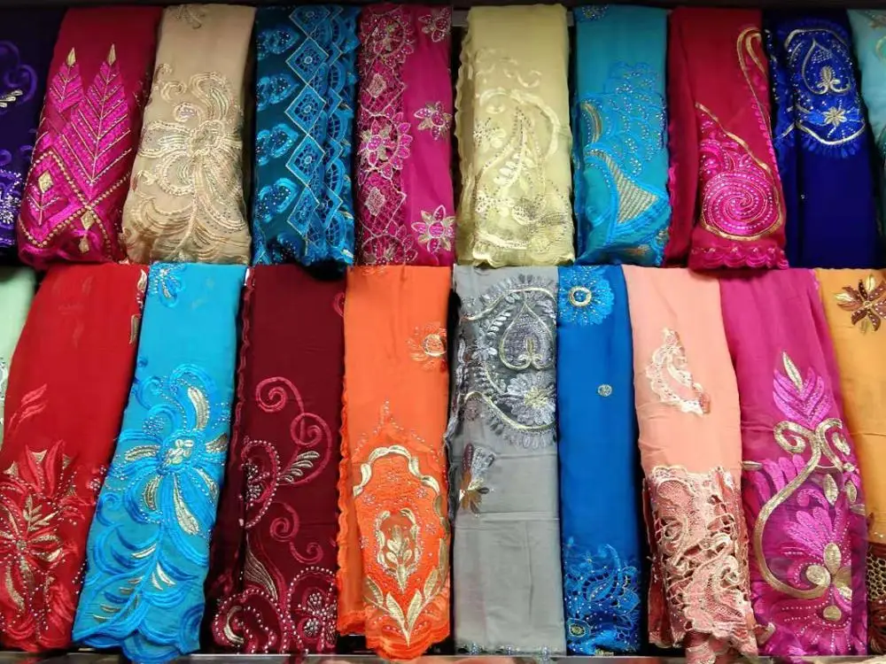 Wholesale order on Best Price for African Women Scarfs , Different design for choosing High Quality Scarf