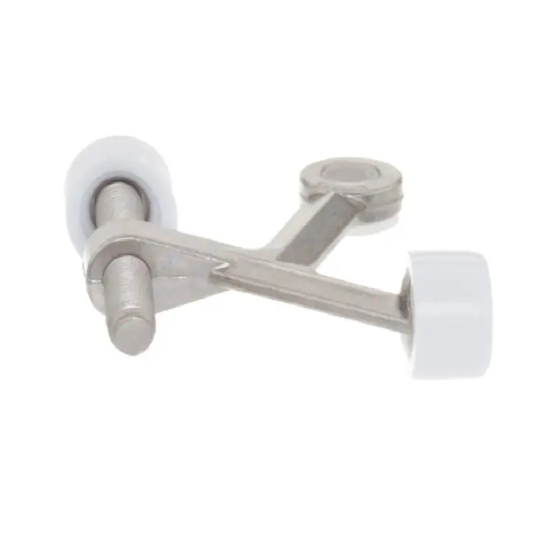 OOTDTY 2Pcs/1Pc Heavy Duty Adjustable Hinge Pin Door Stopper Stop with Bumper Tip Hardware Home