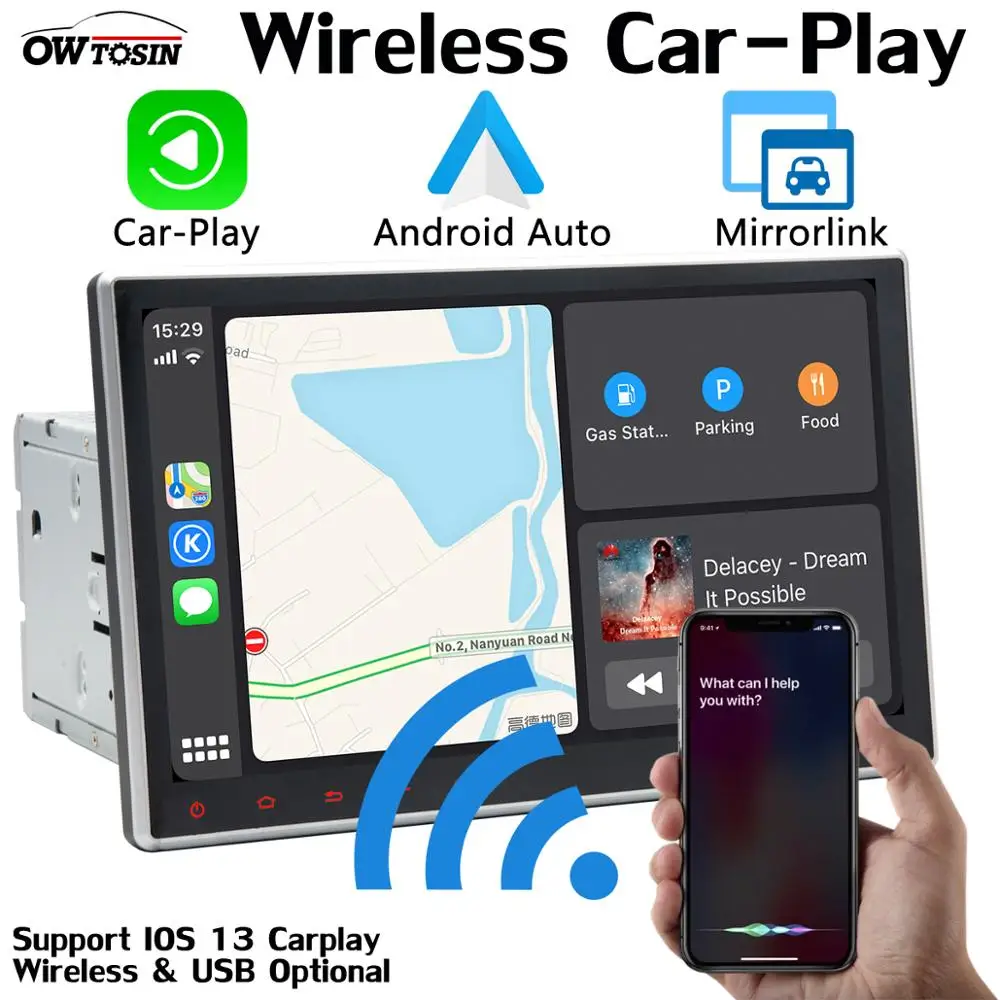 10,1 ''Android 9,0 PX6 4G+ 64G Универсальный Автомобильный Радио dvd-плеер gps Стерео FM DAB Bluetooth 2Din 2 Din головное устройство DSP Авто CarPlay