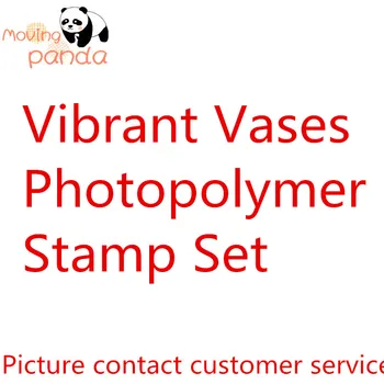 

JC134 Vibrant Vases Metal Cutting Dies and stamps DIY Scrapbooking Card