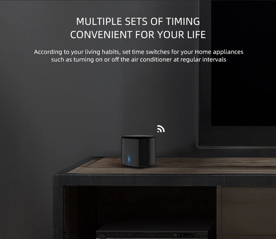 2021 New BroadlinkBestcon RM4c Mini/RM4c Pro Universal 4G Wifi IR Mini Remote Control Compatible Alexa Google Assistant For AC