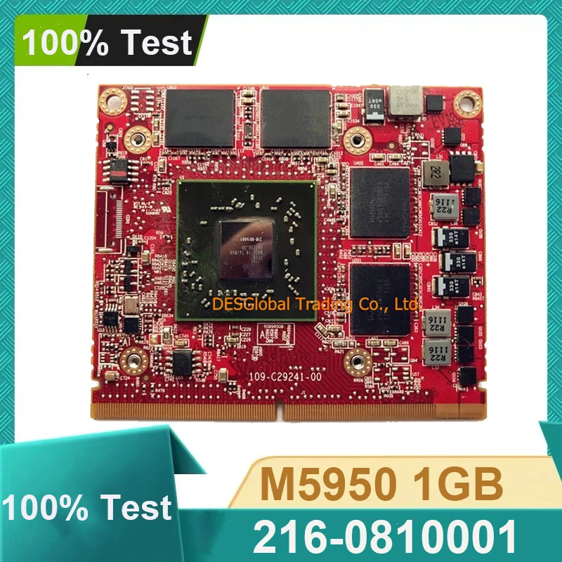 M5950 HD6770M HD 6770M VAG карта 1 ГБ 216-0810001 графическая видеокарта для ноутбука Dell M4600 M4700