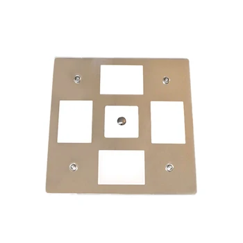 

Ceiling Light 12V 24V Dimmable Led ContactUltra-Thin 6W Switch Indoor Light for Rv, Caravan, Camper and Boat Big Square