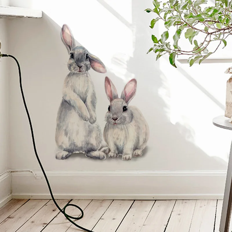 

Removable Wall Stickers Self Adhesive PVC Waterproof Animals Poster Art Landscaping Kids Room Home Decoration Accessories