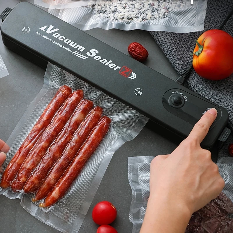 Bag Sealer Portable Sealing Machine Food Vacuum Sealer Mi Vacuum Sealer Packaging Machine Household Food Automatic Vacuum Sealing Machine Small Plastic Sealing Ma
