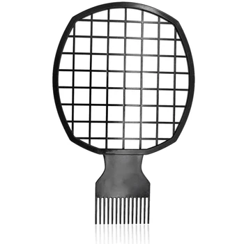 

Afro Twist Comb Portable Two-In-One Hair Comb for Natural Twists Curls Coils Dreads Hair Styling Tool for Black African(Black)