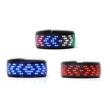 Светодиодный зажим для обуви для ночного бега Предупреждение ющий светильник, светящийся зажим для обуви для спорта на открытом воздухе, модные аксессуары для обуви