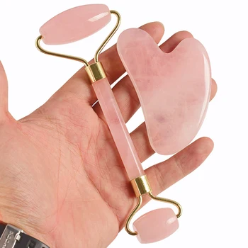 

Jade Stone Facial Massage Roller Face Skin Lifting Relax Slimming Beauty Tools Promote Blood Circulation Tool