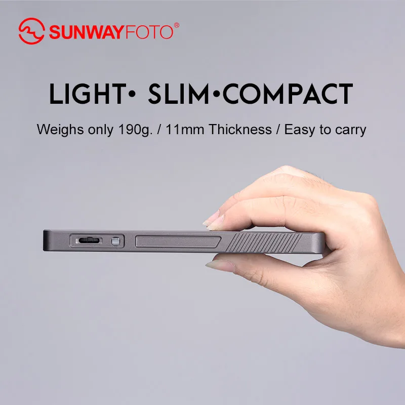SUNWAYFOTO FL-70 RGB светодиодный свет RGB цвет селфи видео свет камера студийный свет для Canon Nikon sony Фото освещение
